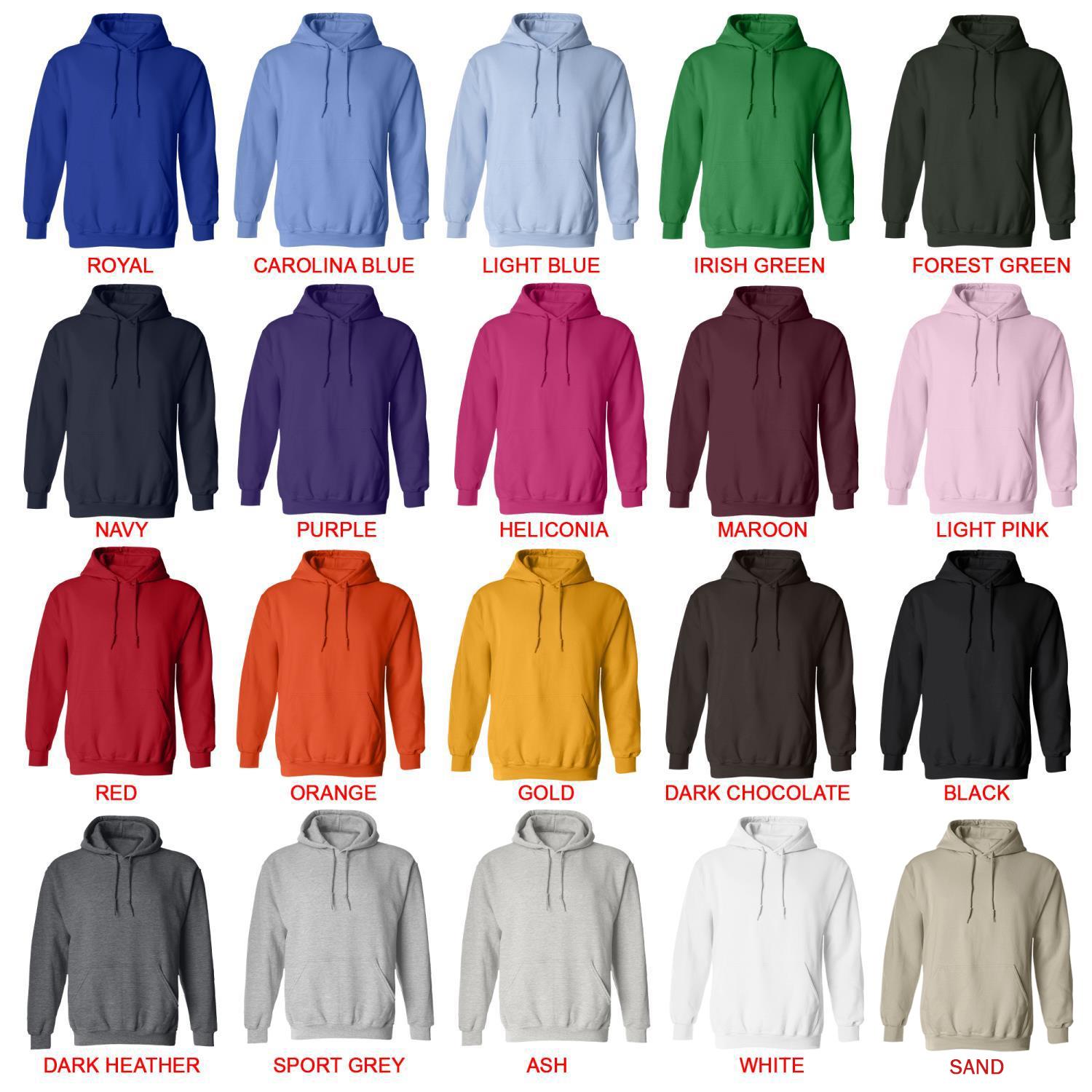 hoodie color chart - Hellsing Merch