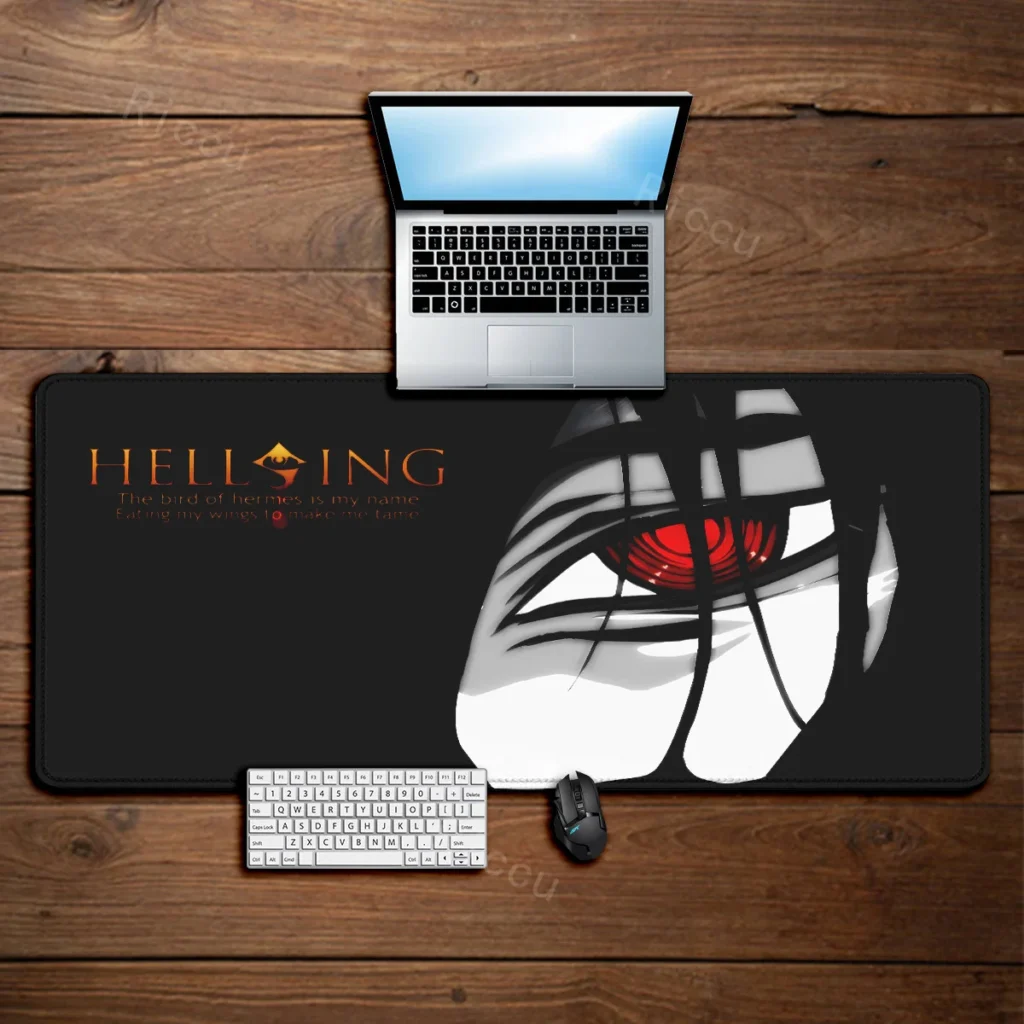 Hellsing Gothic Anime Style Large Mouse Pad
