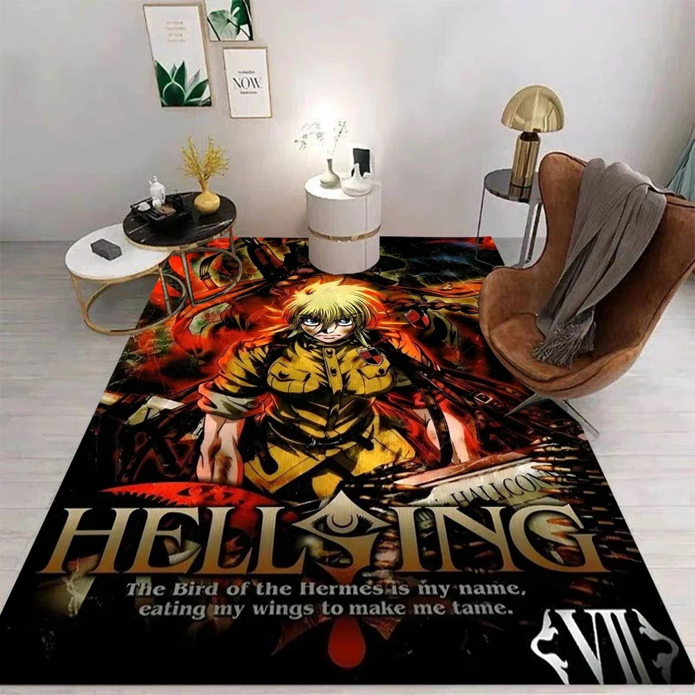 Hellsing Gothic Style Rug