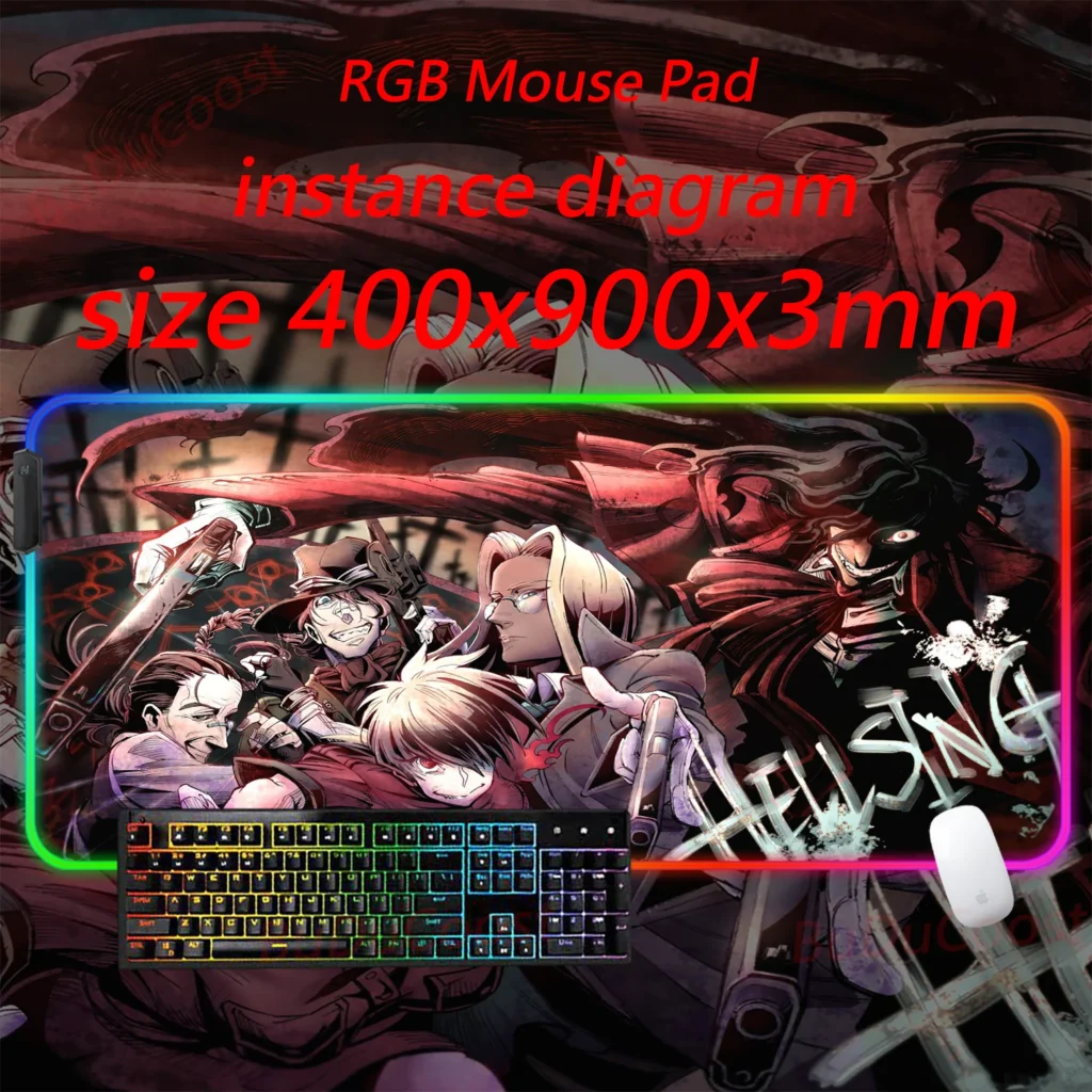 Hellsing Professional RGB LED Mouse Pad