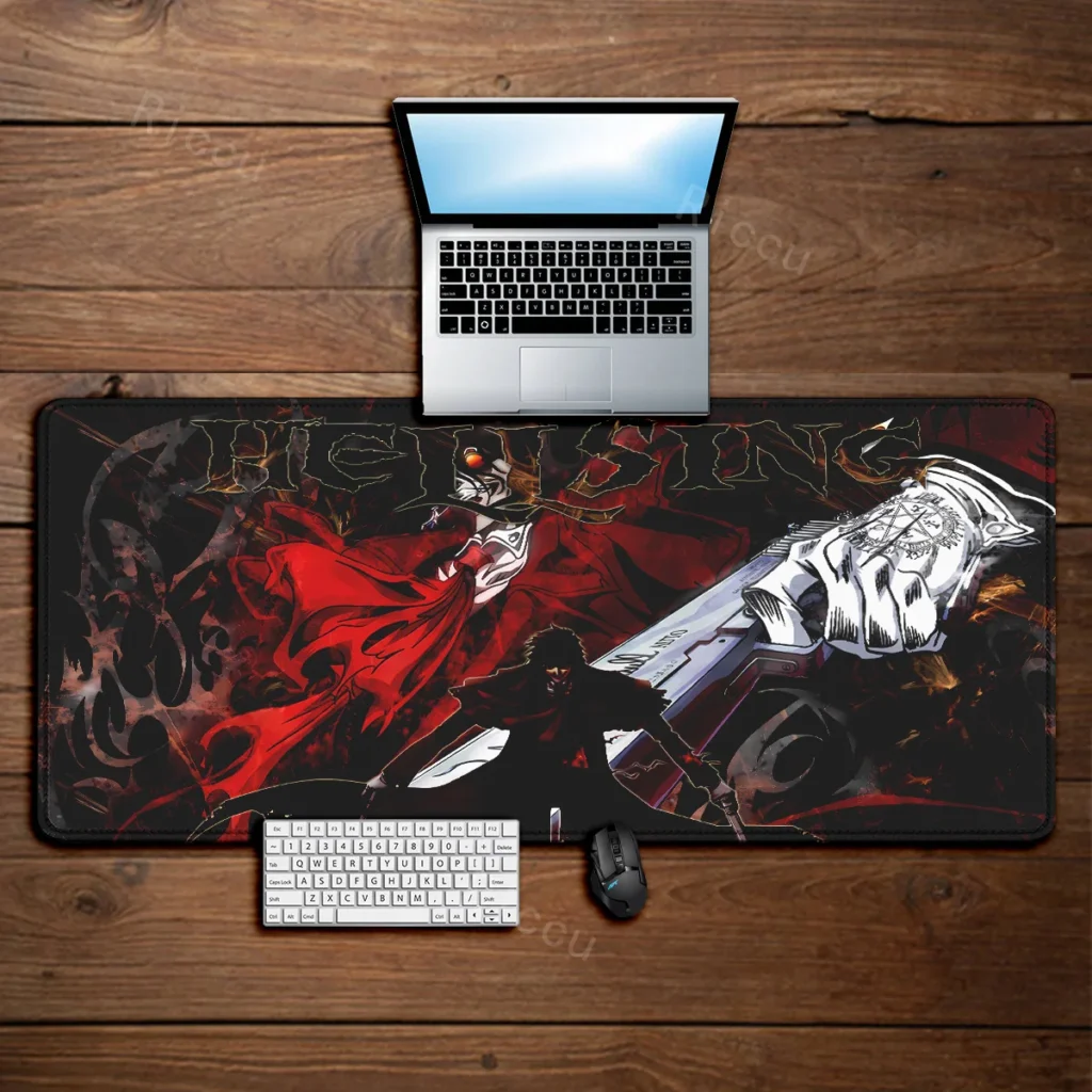 Hellsing Horror Gothic Anime Large Mouse Pad
