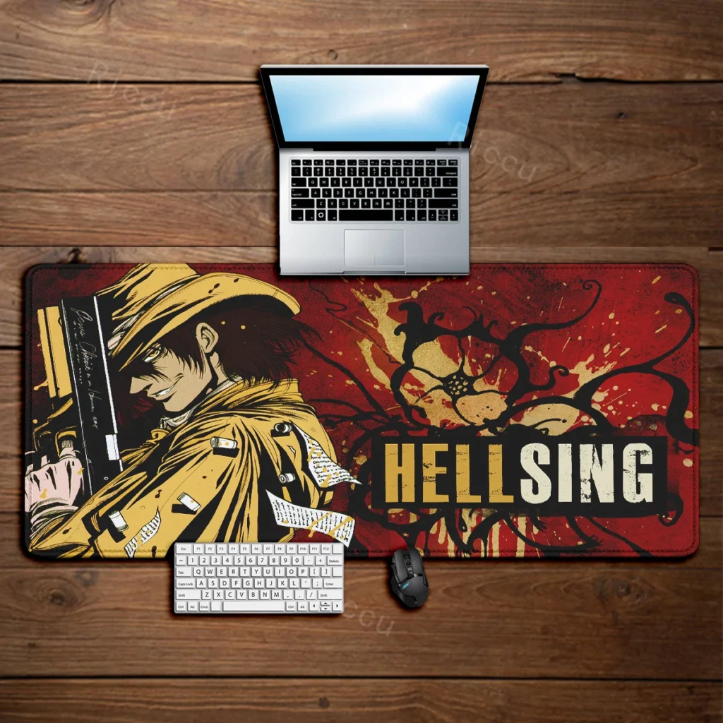 Hellsing Gaming Desk Large Mouse Pad