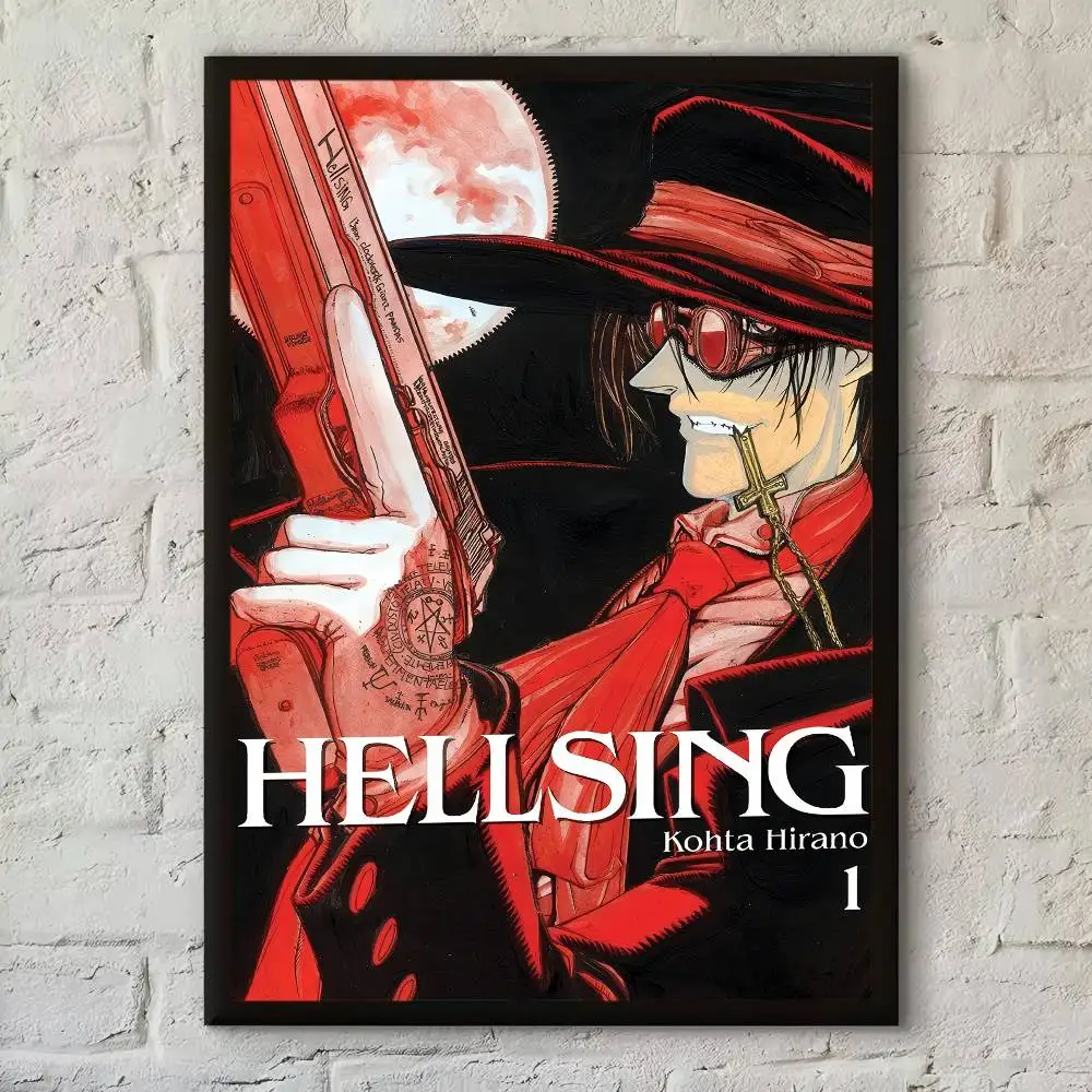 Unique Pattern Hellsing Wall Art