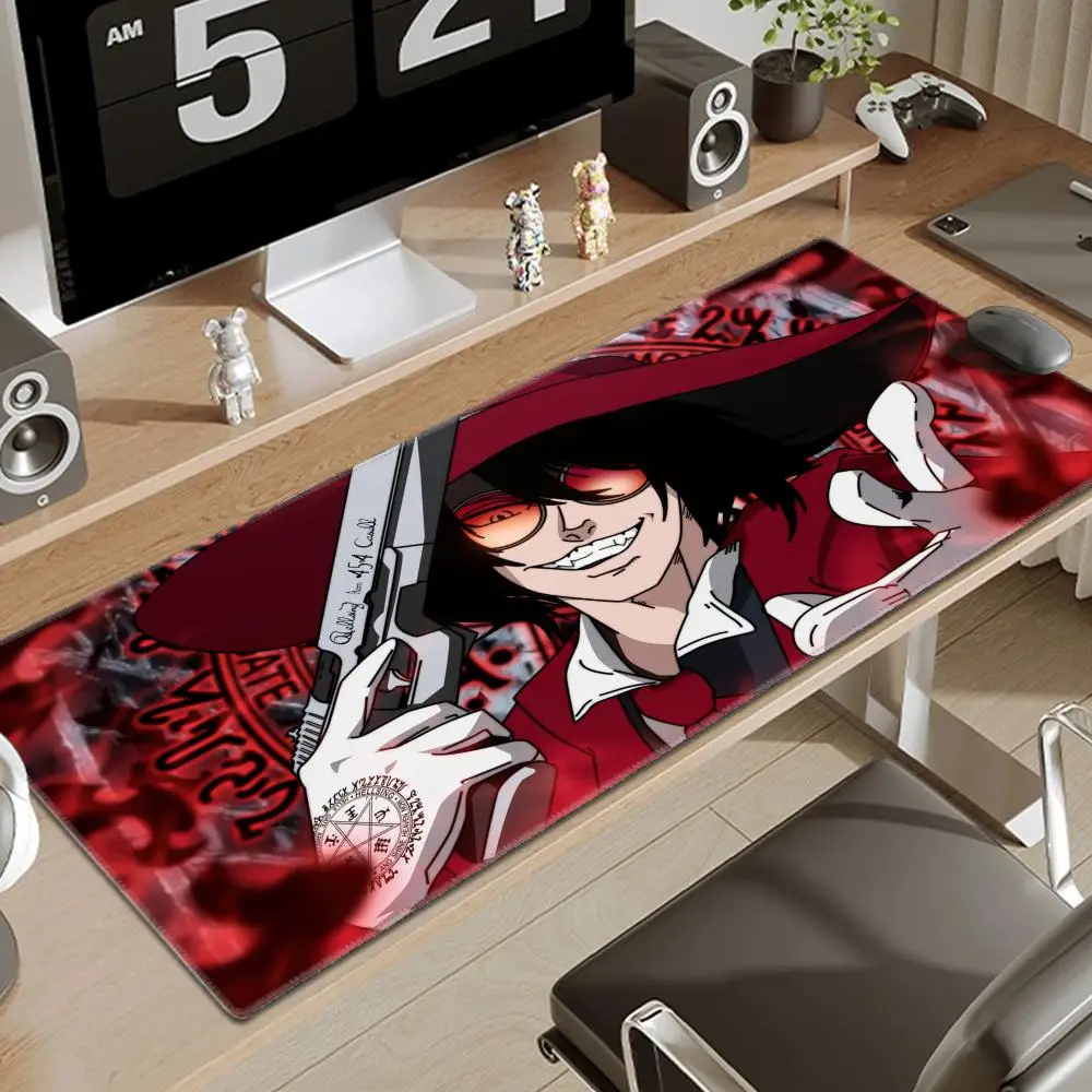 Hellsing Red & Black Extended Large Mouse Pad