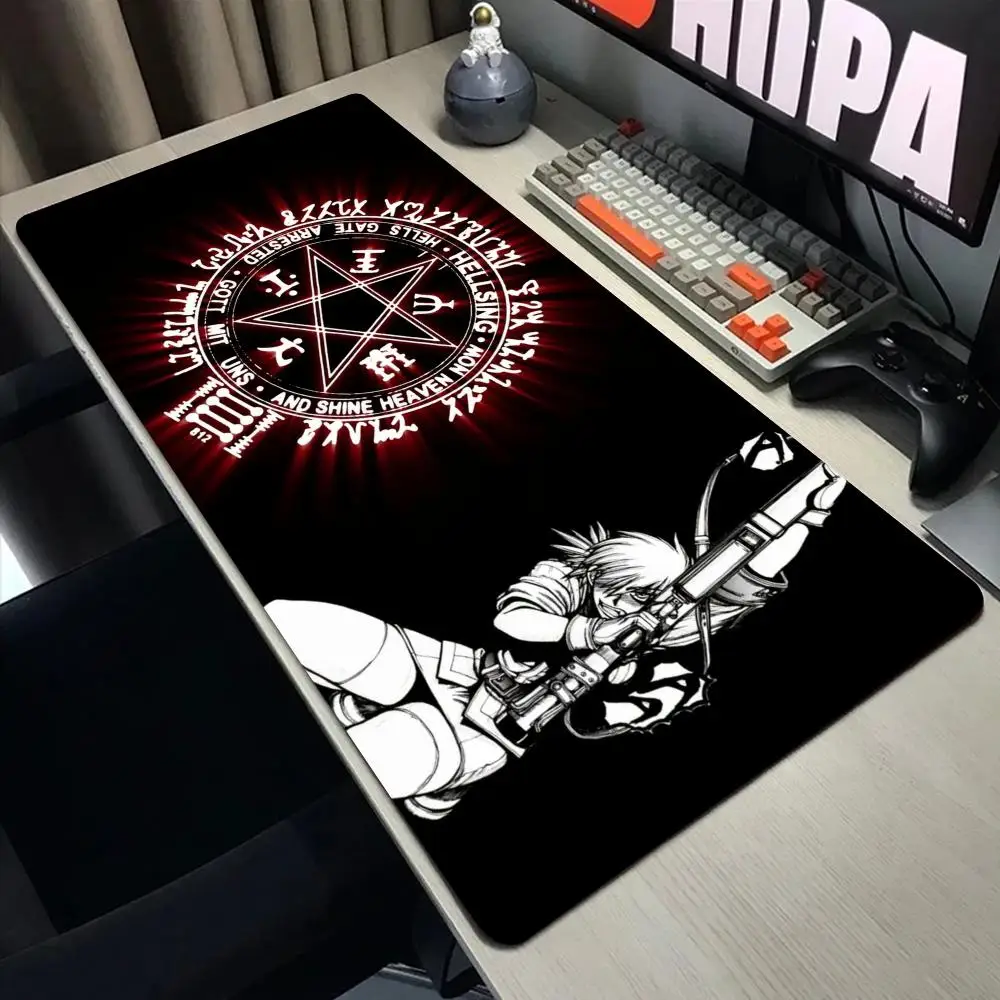 Hellsing Dark Anime Gaming Large Mouse Pad