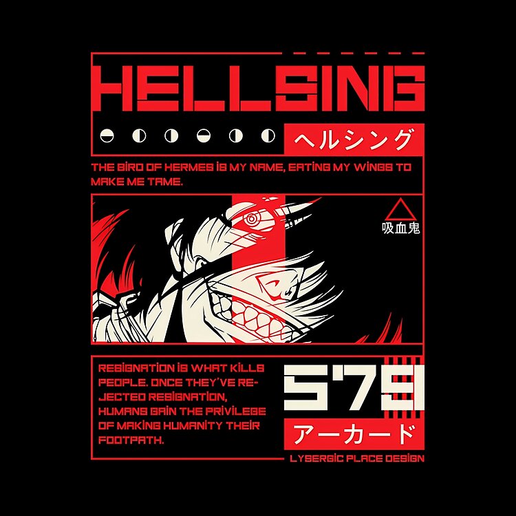 Revenant King Hellsing Alucard Crimson Howl Tote Bag - Image 2