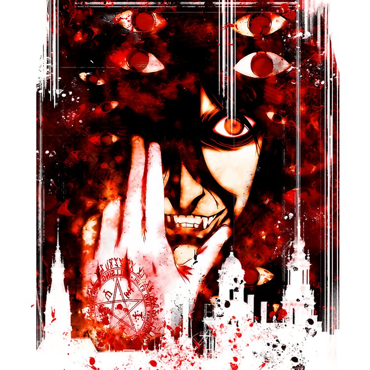 Graveborn Hellsing Alucard Crimson Nightfall Tote Bag - Image 2