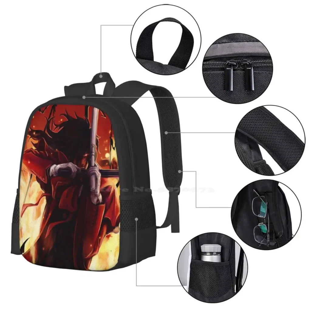 Alucard New Arrivals Unisex Bags Student Bag Backpack - Image 3