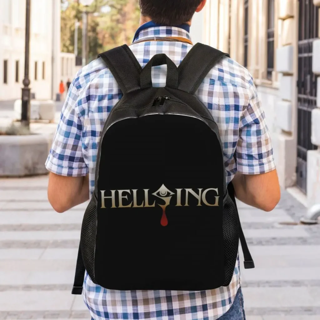 Alucard Hellsing Manga Student Backpack - Image 3