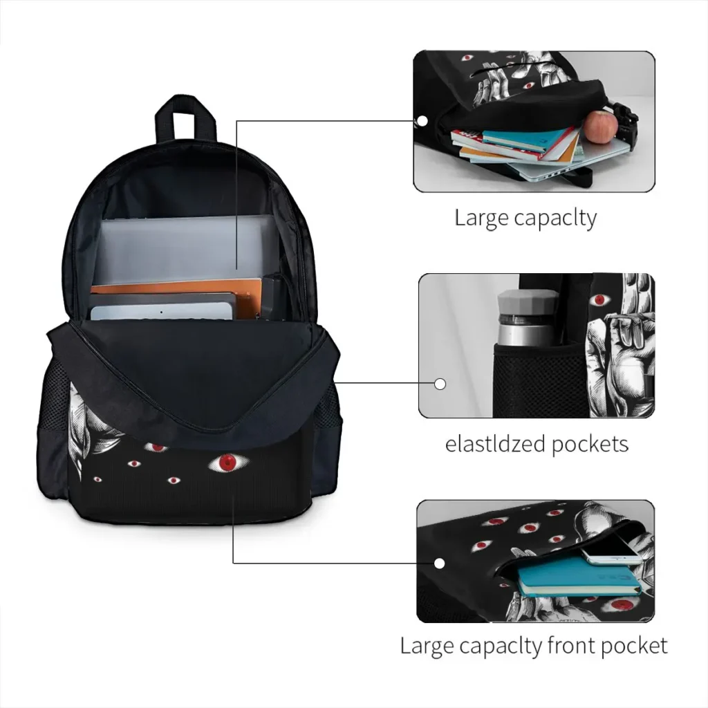 Alucard Hellsing Manga Backpacks Boys Girls Bookbag Large Capacity Children School Bags Travel Rucksack Shoulder Bag - Image 3