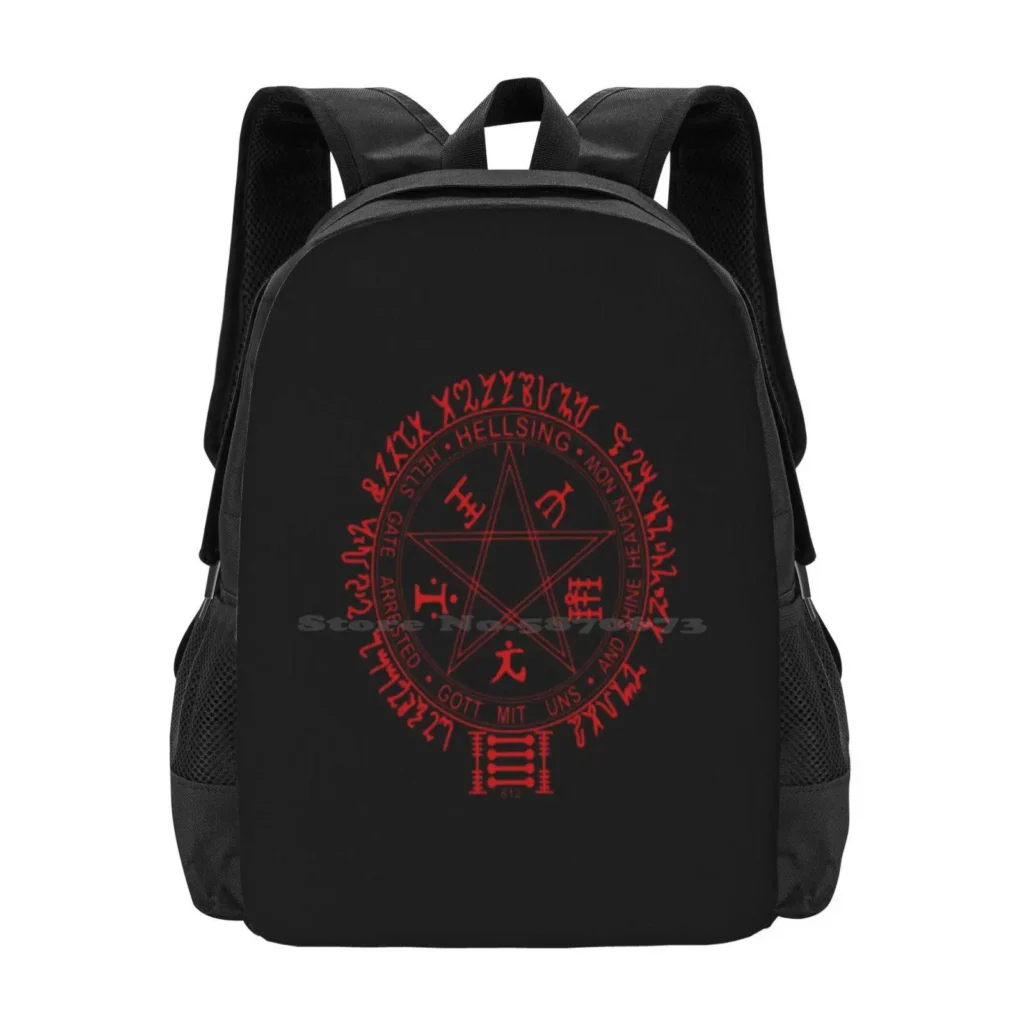 Hellsing Insignia - Red Hot Sale Schoolbag Backpack
