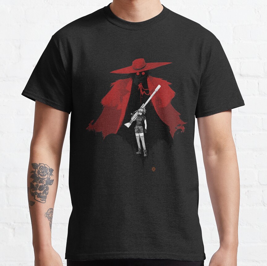 Midnight Hunt Hellsing Alucard Silent Rage T-shirt - Image 2