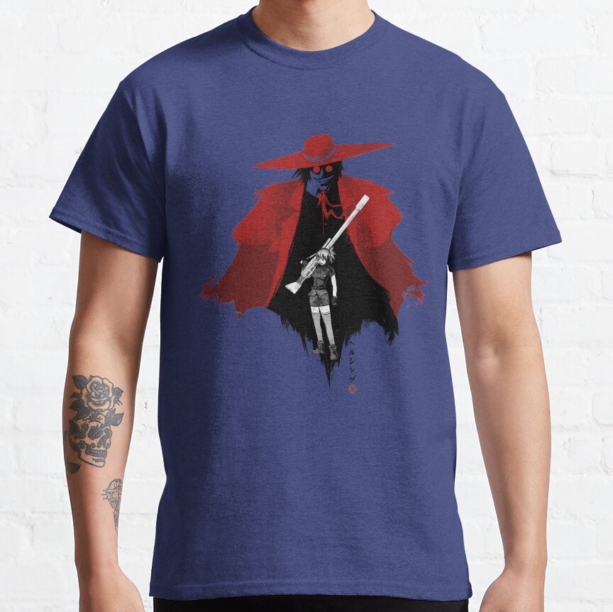 Midnight Hunt Hellsing Alucard Silent Rage T-shirt - Image 4
