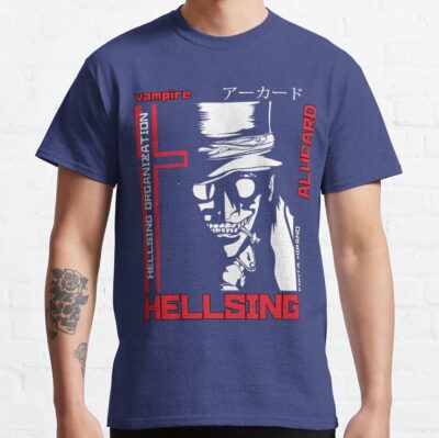 ssrcoclassic teemens353d774d8b4ffd91front altsquare product1000x1000.u1 30 - Hellsing Merch
