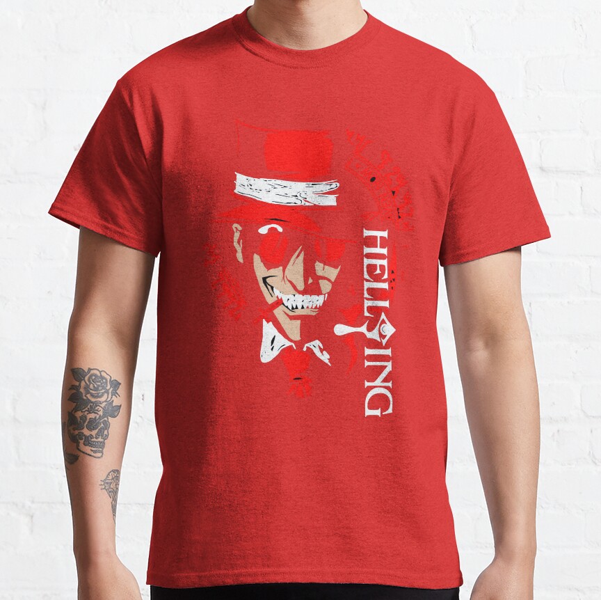 Wraith King Hellsing Alucard Vampire Master T-shirt - Image 5