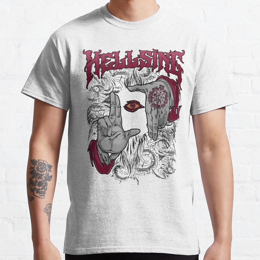 Cursed Fate Hellsing Alucard Grim Legacy T-shirt - Image 2