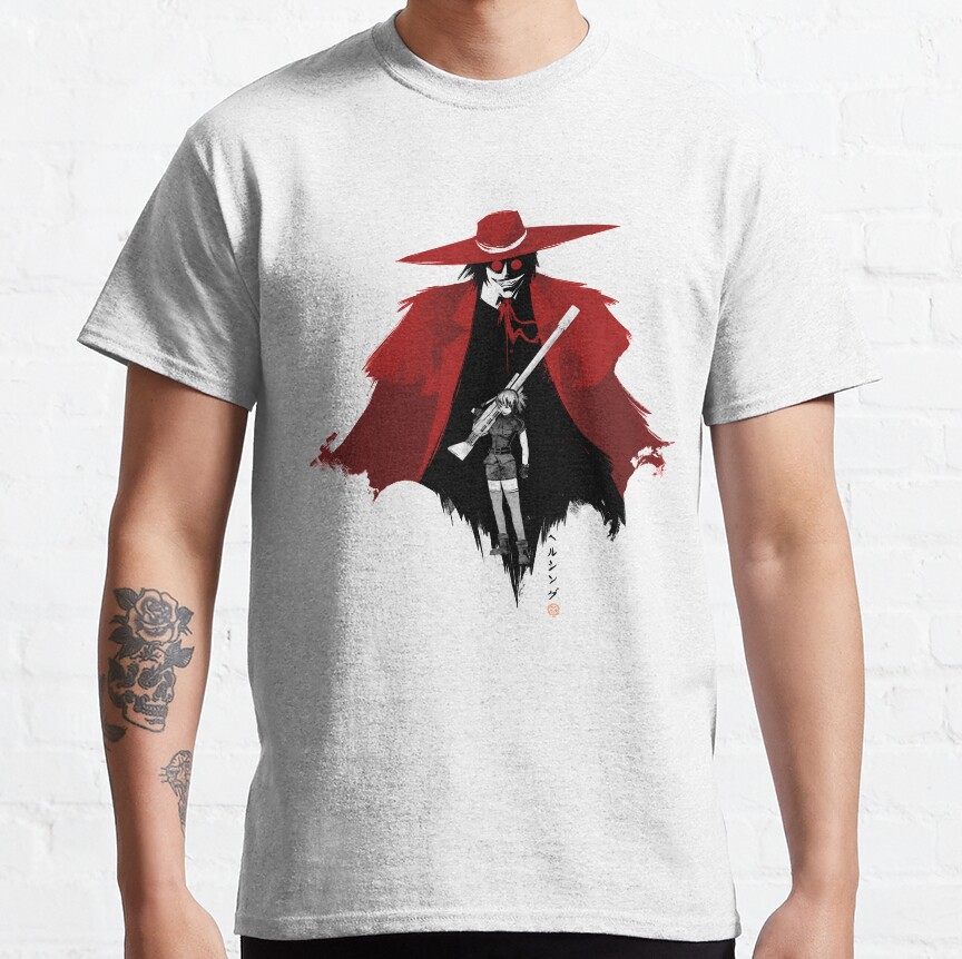 Midnight Hunt Hellsing Alucard Silent Rage T-shirt