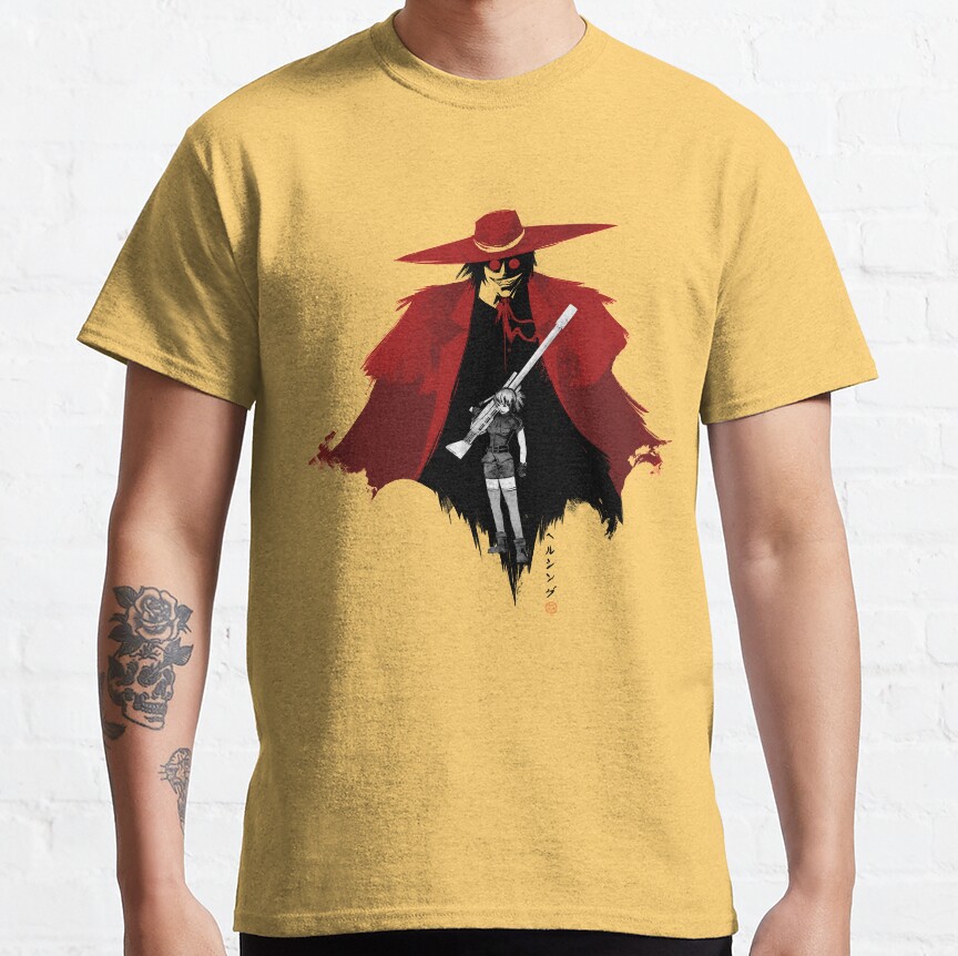 Midnight Hunt Hellsing Alucard Silent Rage T-shirt - Image 6