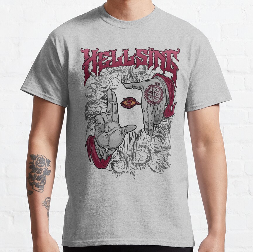 Cursed Fate Hellsing Alucard Grim Legacy T-shirt - Image 4