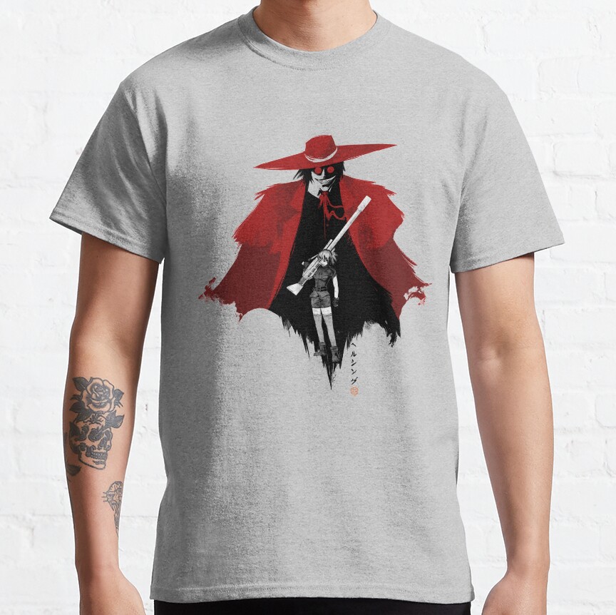 Midnight Hunt Hellsing Alucard Silent Rage T-shirt - Image 3