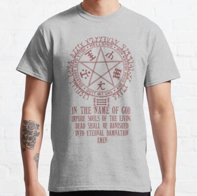 ssrcoclassic teemensheather greyfront altsquare product1000x1000.u1 31 - Hellsing Merch
