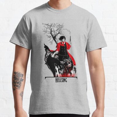 ssrcoclassic teemensheather greyfront altsquare product1000x1000.u1 32 - Hellsing Merch