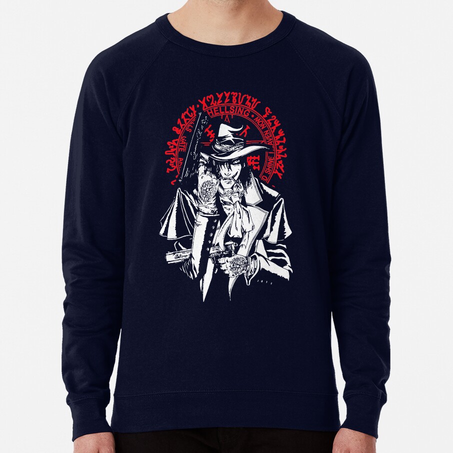 Crimson Cross Hellsing Alucard Battle Mode Sweatshirt - Image 5