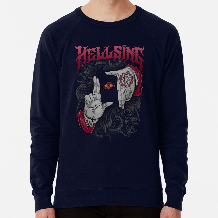 Cursed Fate Hellsing Alucard Grim Legacy Sweatshirt - Image 5