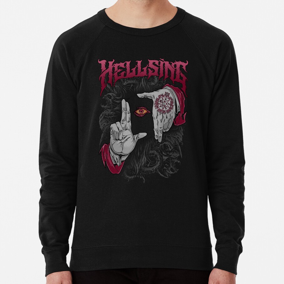 Cursed Fate Hellsing Alucard Grim Legacy Sweatshirt - Image 3