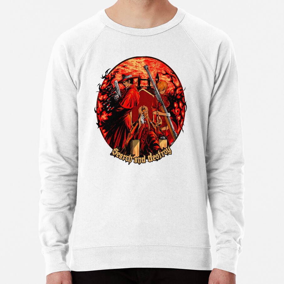 No Mercy Hellsing Alucard Infernal Form Sweatshirt