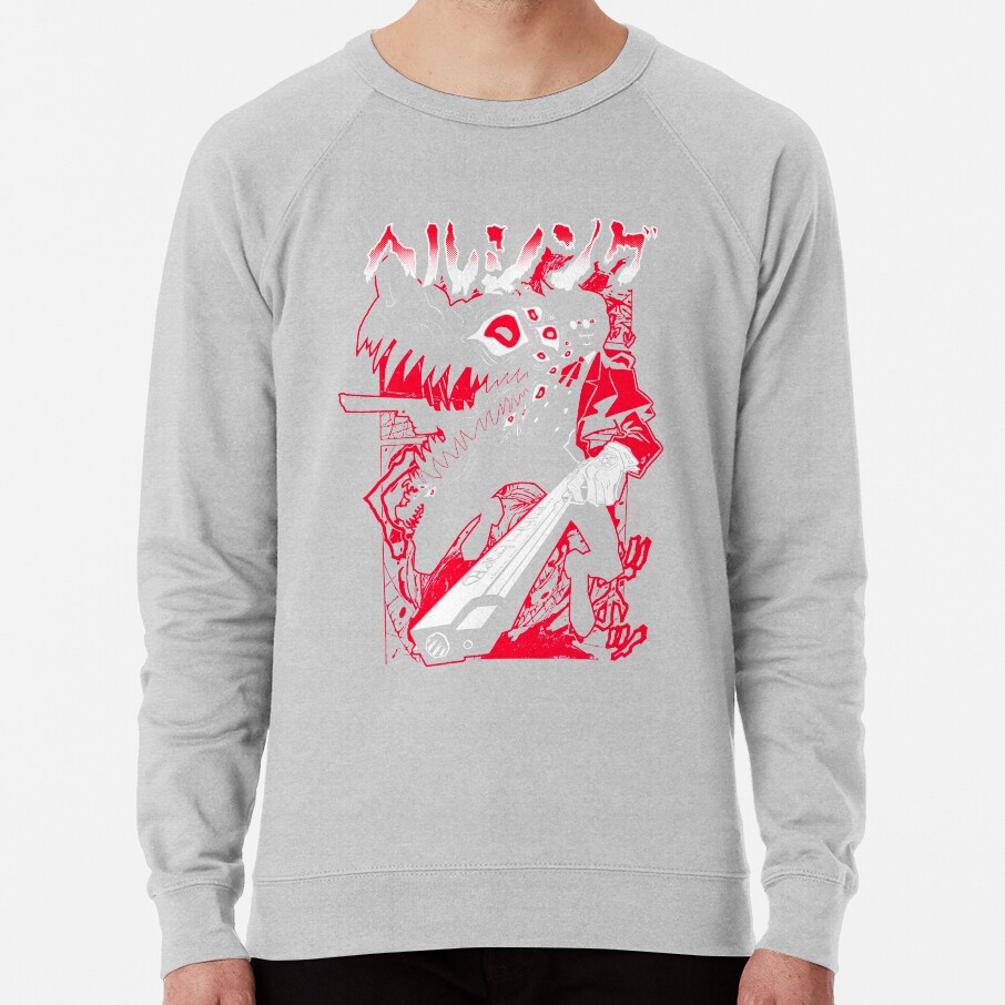 Blood Moon Hellsing Alucard Shadow Form Sweatshirt - Image 4