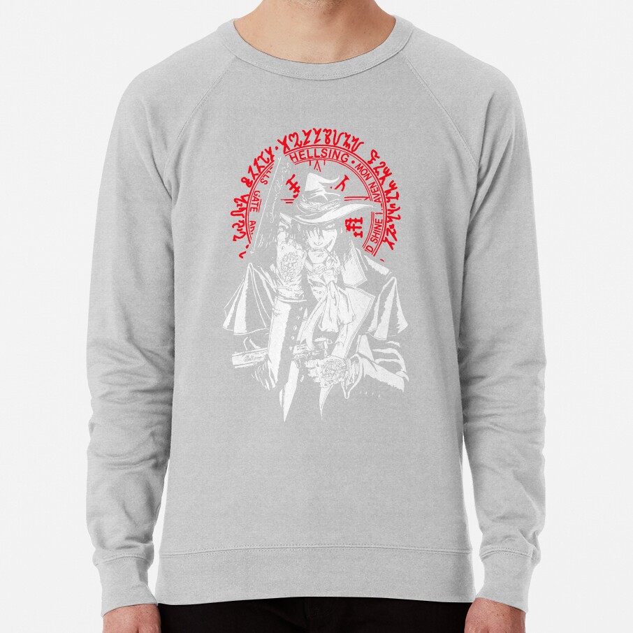 Crimson Cross Hellsing Alucard Battle Mode Sweatshirt - Image 4