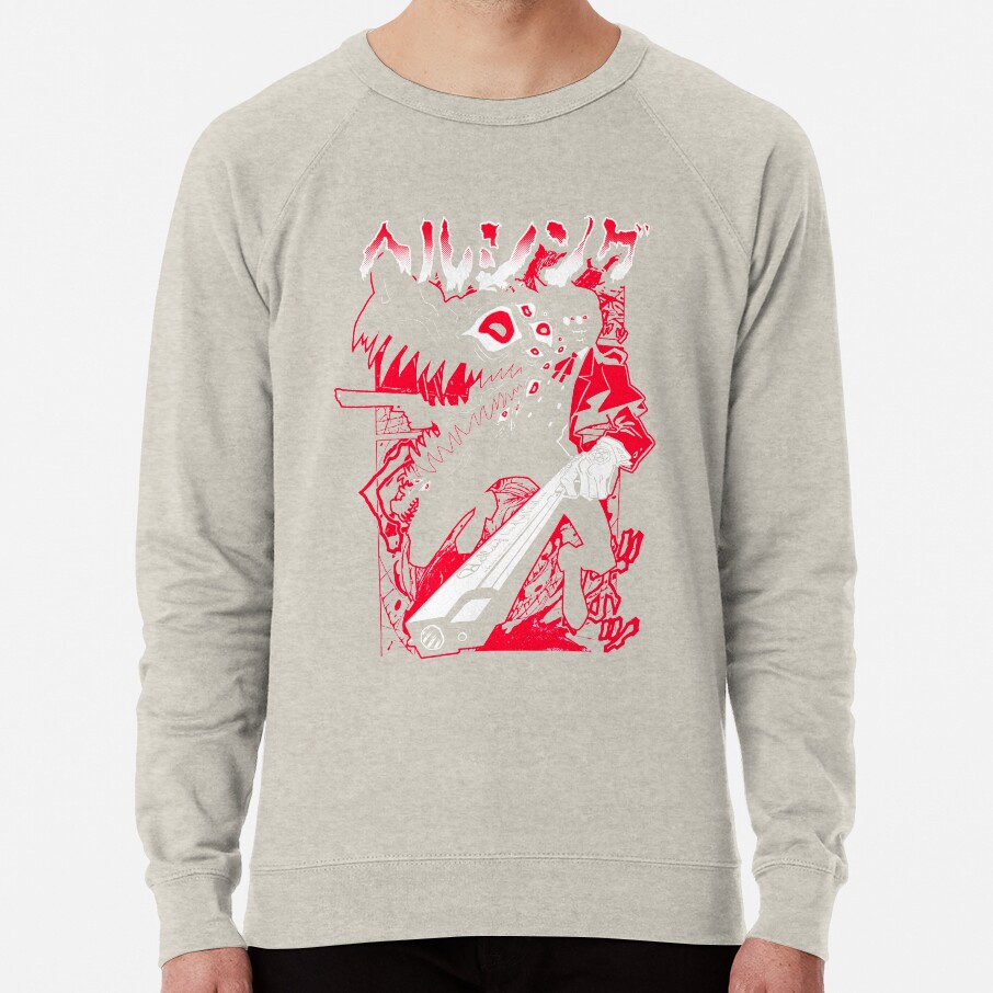 Blood Moon Hellsing Alucard Shadow Form Sweatshirt - Image 3