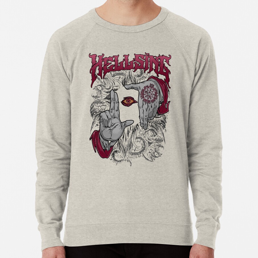 Cursed Fate Hellsing Alucard Grim Legacy Sweatshirt