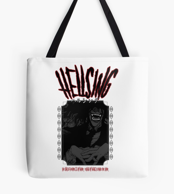 Forsaken Throne Hellsing Alucard Endless Hunt Tote Bag