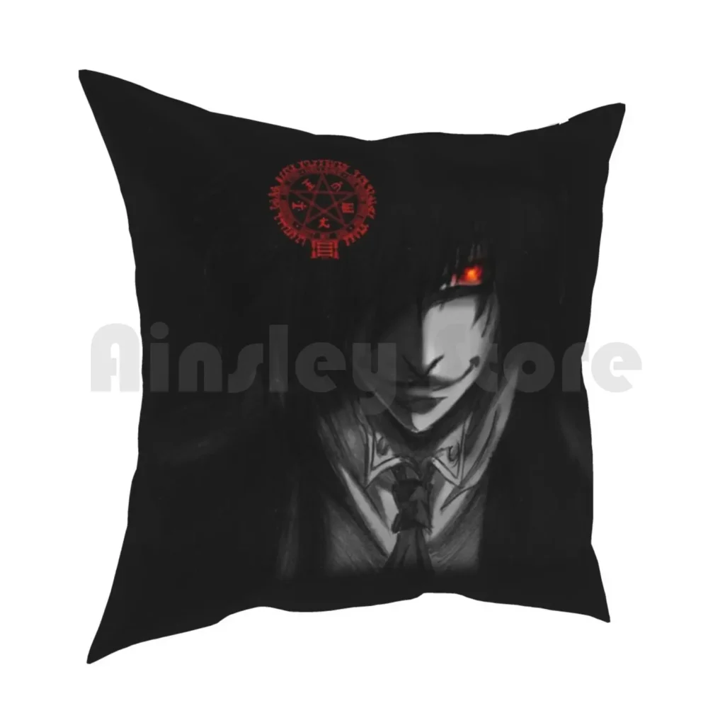 Hellsing Cozy Gothic Throw Pillow