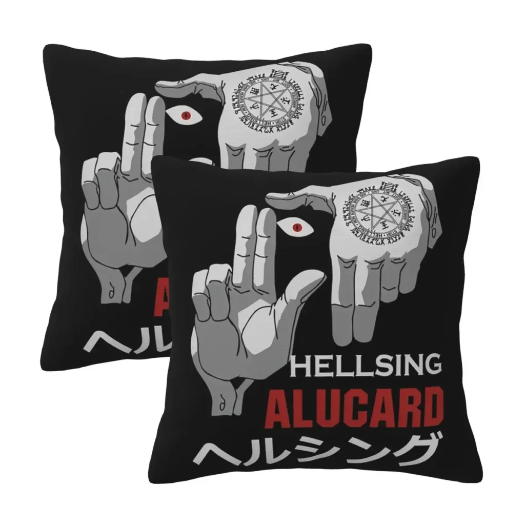 Hellsing Luxury Design Throw Pillow