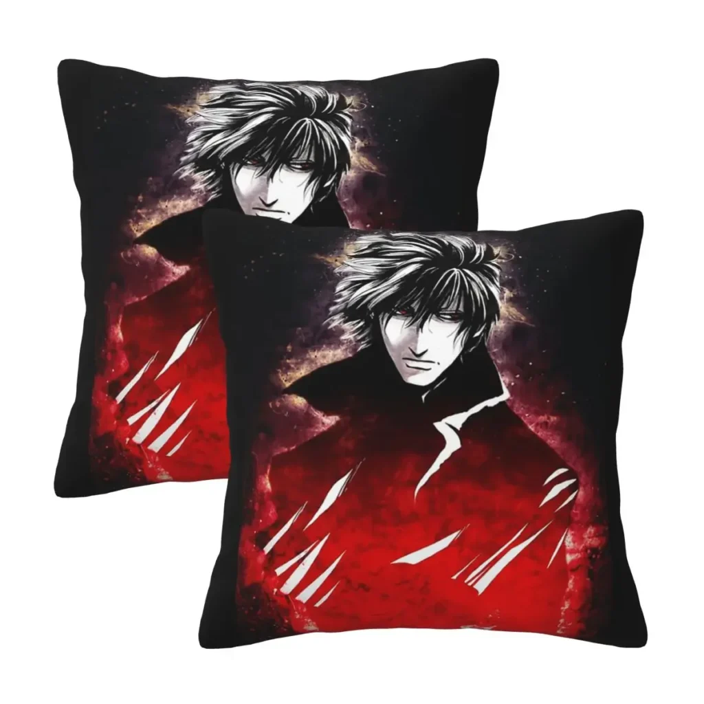 Hellsing Anime Inspired Throw Pillow