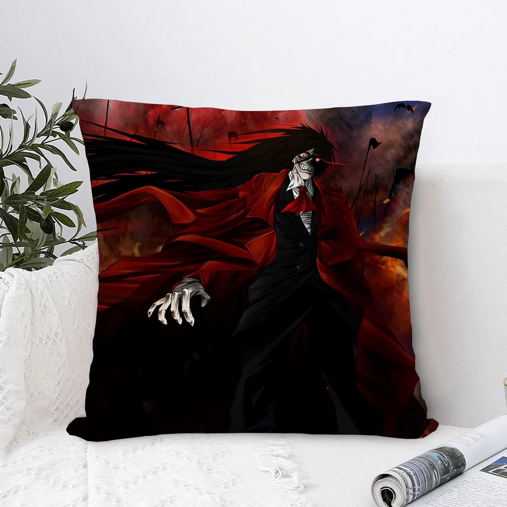 Soft Velvet Hellsing Throw Pillow