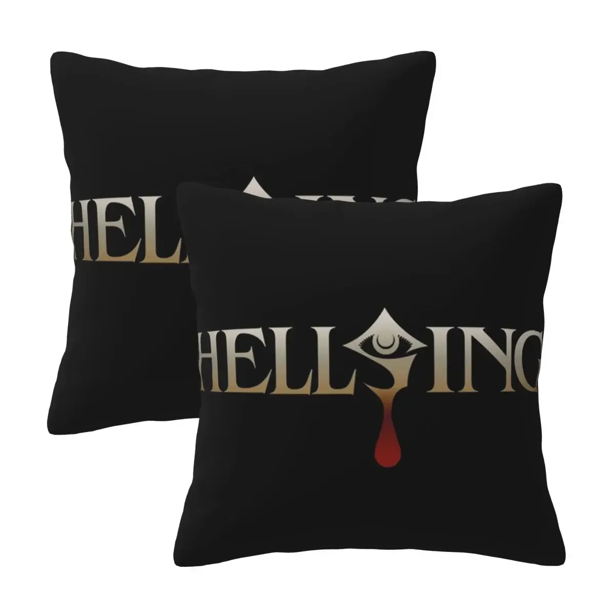 Hellsing Modern Gothic Throw Pillow