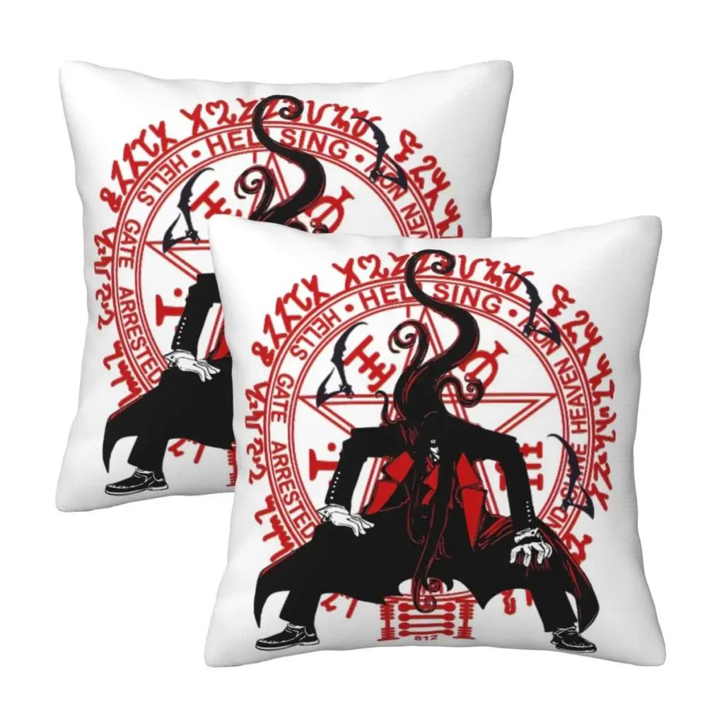 Best Selling Hellsing Alucard Throw Pillow