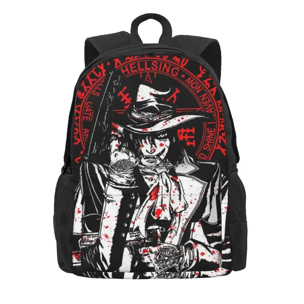 Alucard Hellsing Manga Study Backpacks